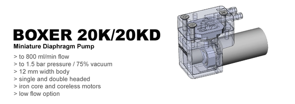 Boxer Miniature Diaphragm Pump 1