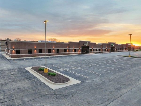 Modern small commercial office and retail building inspected by Gold Shield Inspections in Eastern I