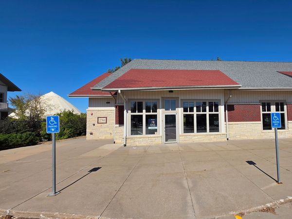 Multi-tenant commercial storefront building inspected by Gold Shield Inspections in Eastern Iowa