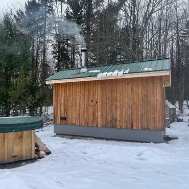 Sauna made in Vermont