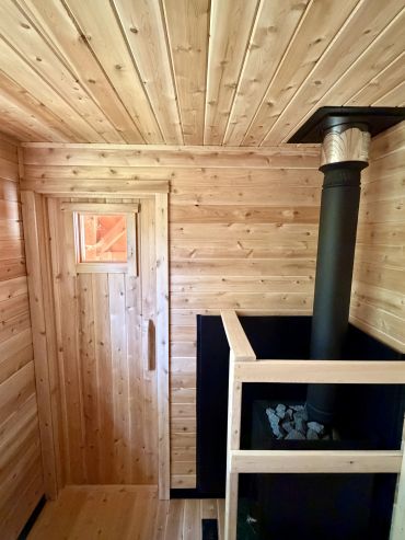 Custom made Vermont sauna