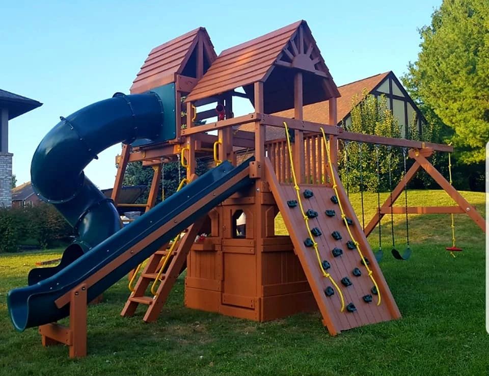 used outdoor playsets
