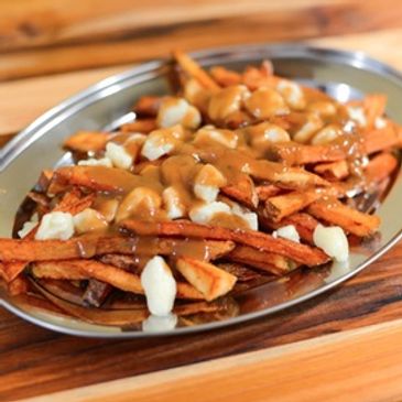 Poutine made with fresh cut fries with real Canadian cheese curds