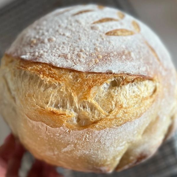 Fresh Baked Hearty Sourdough Bread