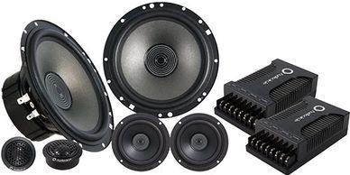 3 way audio circle speakers