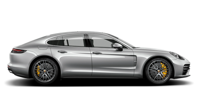silver porsche panamera