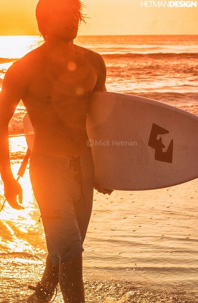 Copyright Mick Hetman, surfer