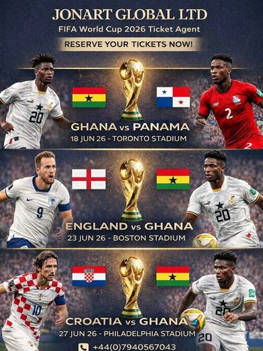 All Ghana Group Stage Tickets Available