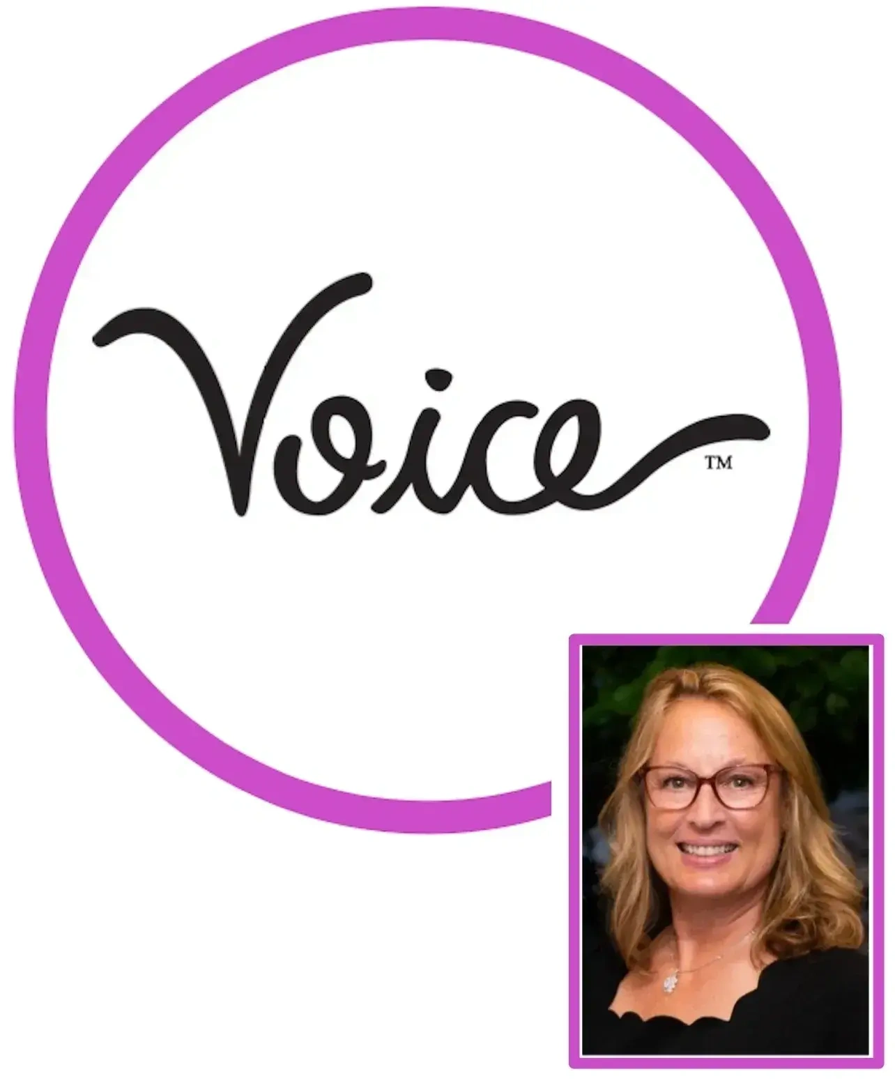 Voice logo with betsy williams