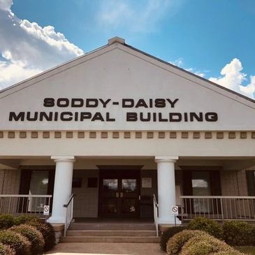 The front of Soddy-Daisy Municipal Building.