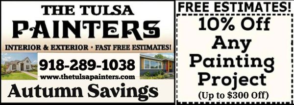 Exterior Painting company near me in Tulsa, OK. Brick house painting, residential painter near me.
