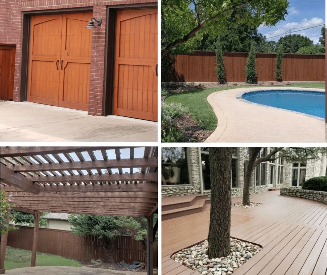 Fence Painting, Deck Staining in Tulsa, Fence Staining near me in