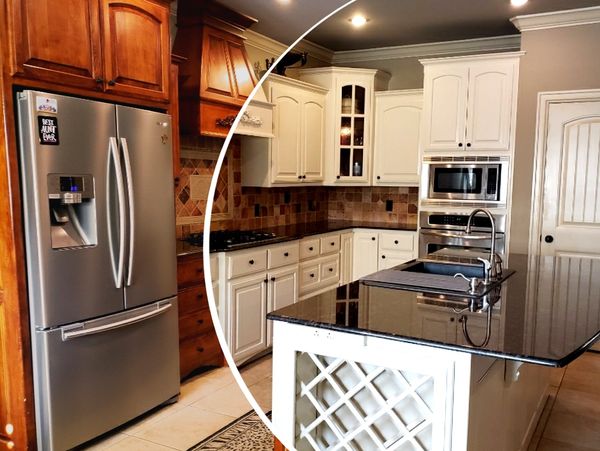 Kitchen Cabinet Painting Contractors Tulsa, Cabinet Painters Jenks, Cabinets Painting Broken Arrow