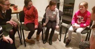 sibling support group at a school