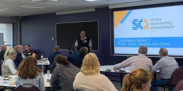 The Shenton Way - David Watson speaking for a seminar held for the strata community association