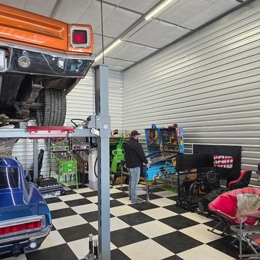 Fill your heated storage unit with toys and invite your friends to Lakeside Garages.