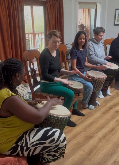 A beautiful day with Shannon and Simply Sound for the Elements Retreat.
