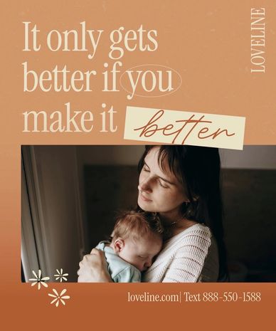 Mother lovingly holds sleeping baby, highlighting self-improvement message.