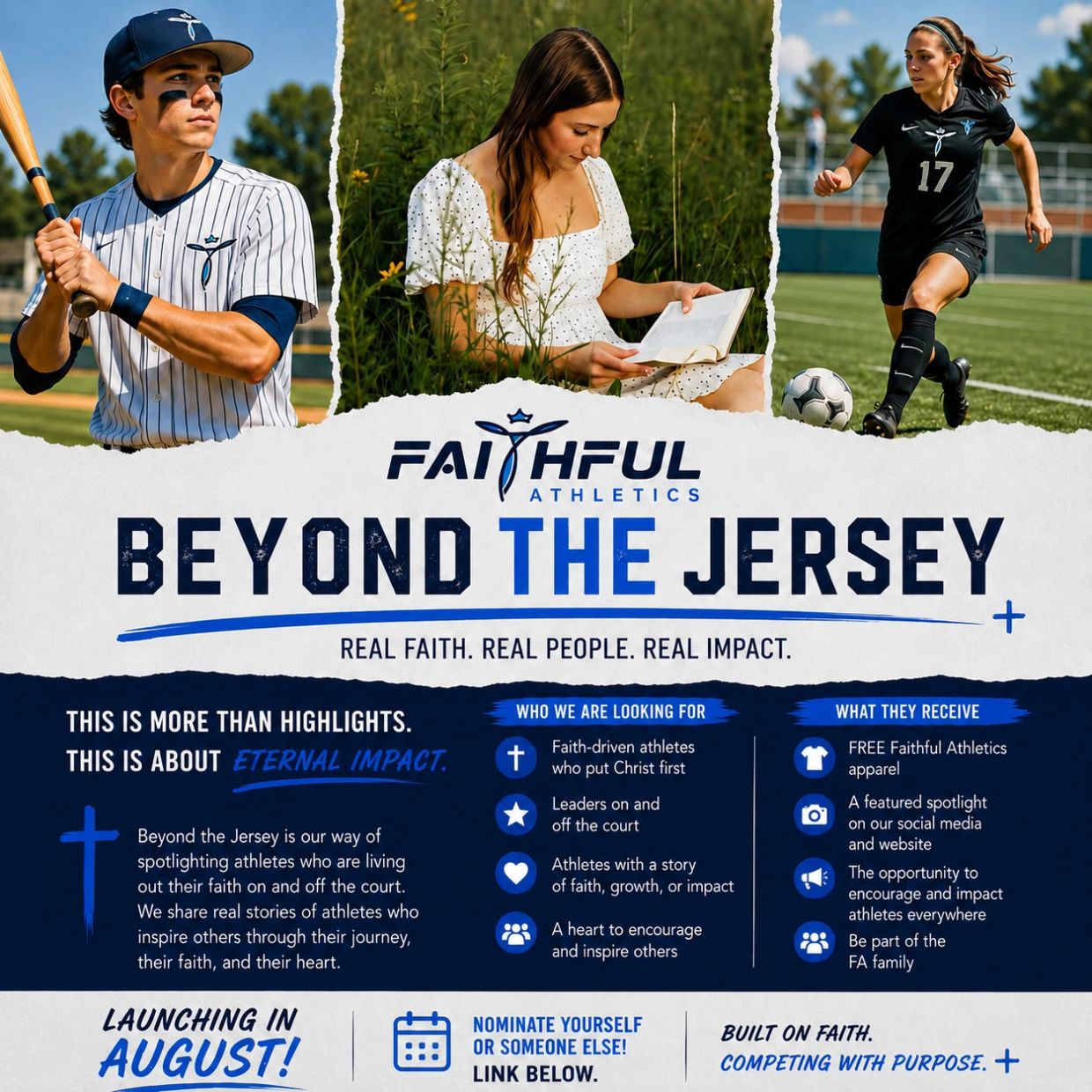 Faithful Athletics promotes impact beyond sports.