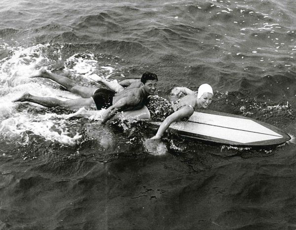 Dorian "Doc" with Rider 1936 San Diego CA