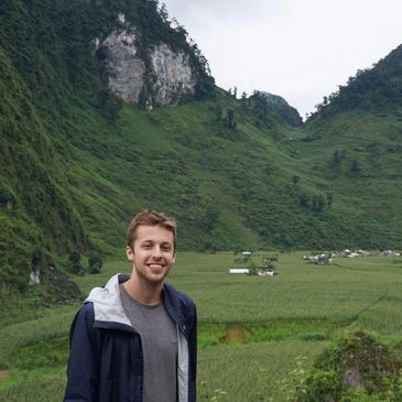 Justin Trudell. Vietnam navigator. Programmer. Vietnam backpacker.
