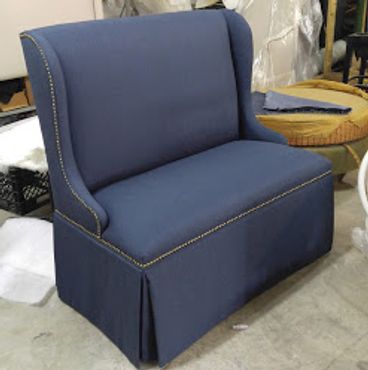 This bench was custom made for a client in High Point, NC