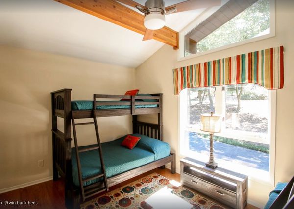 Kids bedroom completely furnished in a rental in Lake Norman, NC