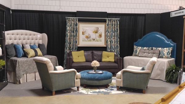 Custom furniture made for the Spring and Garden Show in Greensboro, NC