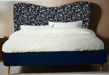 This bed was custom designed and made for a client in Florida