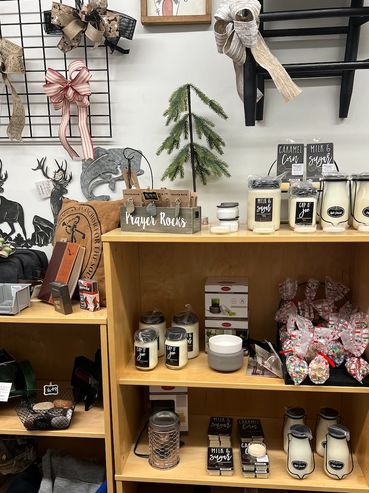 Items that are available and for sell at Vine and Branches Store in Archdale, NC