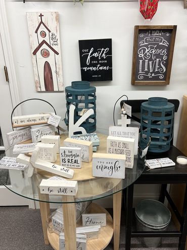 Items that are for sale in Vine and Branches Store in Archdale, NC