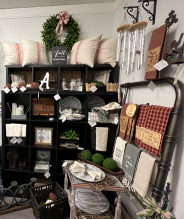 Items that are available and for sell at Vine and Branches Store in Archdale, NC