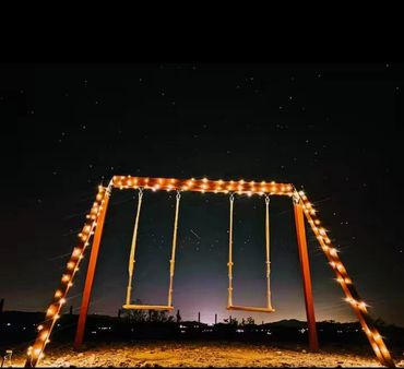 Children's swing set