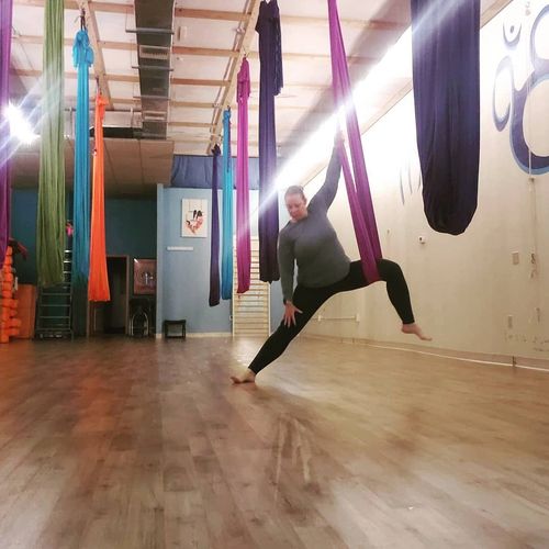 Our studio offers Yoga and Aerial Yoga classes and private groups, Yoga Nidra, Sound Healing & more!