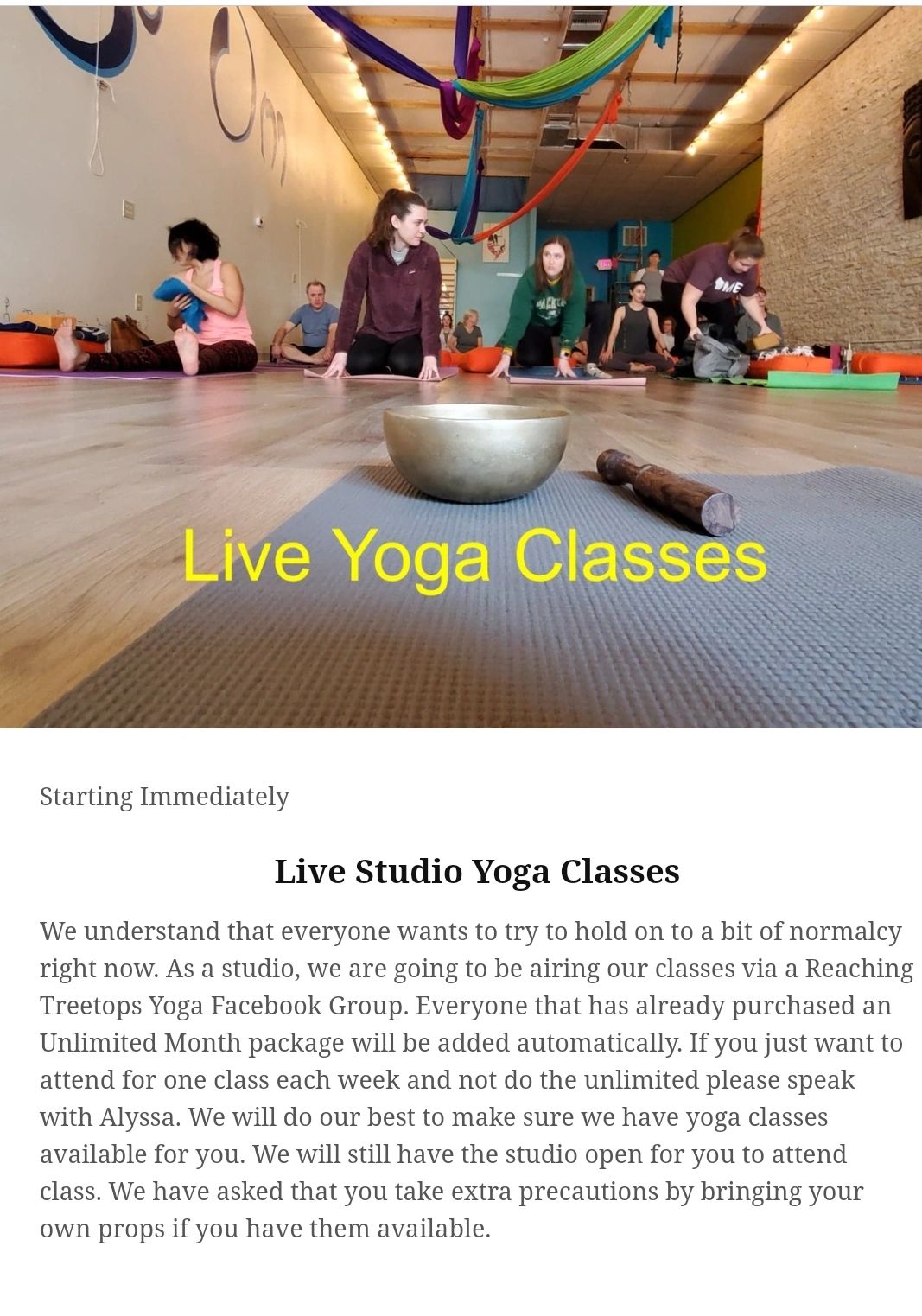 Yoga, Essential Oils Reaching Treetops Yoga Waukesha, Wisconsin