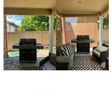 A sunshade was installed to protect from those strong Colorado rays.