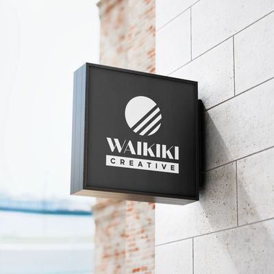 The external signage of Waikiki Creative