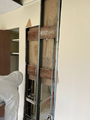 Drywall and mold removal