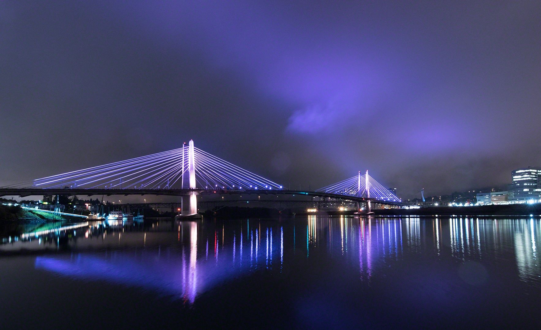Tilikum Crossing Bridge in Portland Oregon