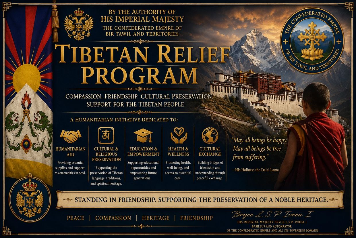 Confederated Empires Tibetan Relief Fund