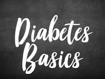 Diabetes Basics words