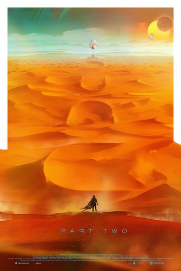 Officially licensed Dune: Part Two poster done for Bottleneck Gallery 

https://andyfairhurstart.big