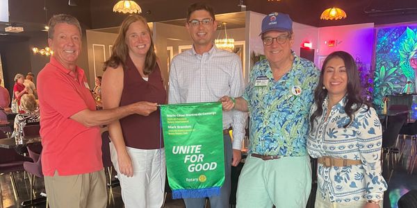 Alamance Rotarians Uniting for Good at a Discover Rotary event in 2025