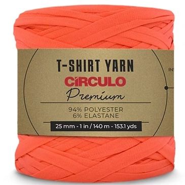 A ball of T-shirt yarn from Circulo.