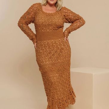 A dress made of Ann Yarn from Circulo Yarn.