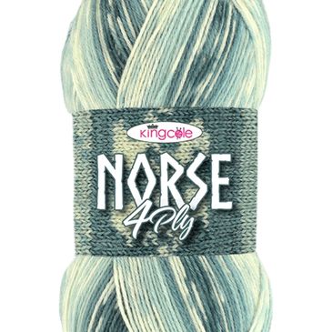 A Pull Skein of Norse 4ply from King Cole Yarn.