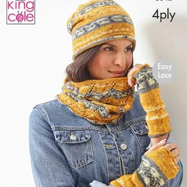 King Cole Yarn pattern 6042