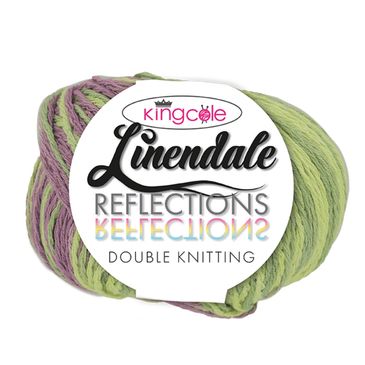A ball of Linendale Reflections DK from King Cole Yarn.