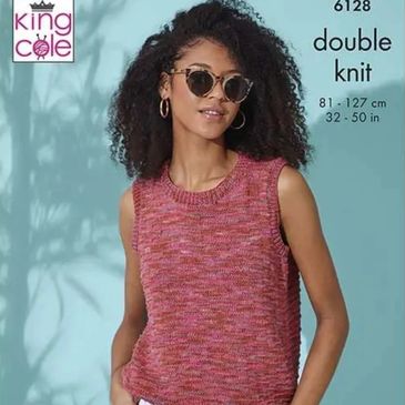 King Cole Yarn Pattern 6128