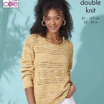A King Cole Yarn pattern 6127